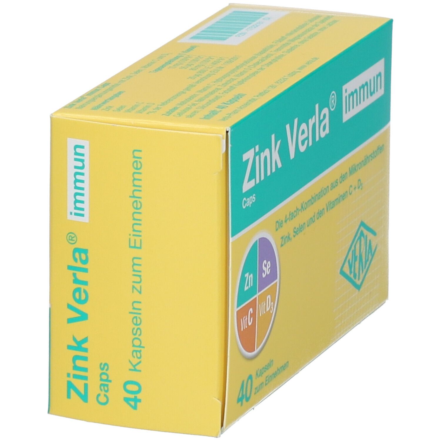 Zink Verla® immun Caps