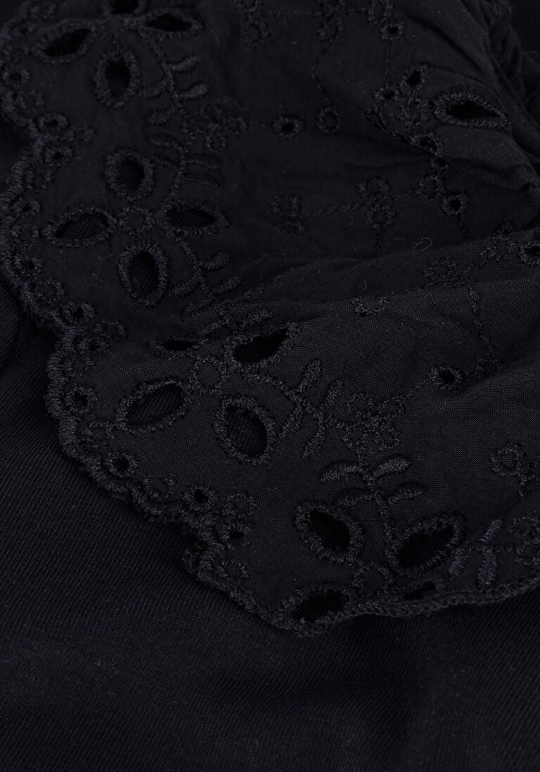 LIKE FLO zwarte like flo blouse f209-5410