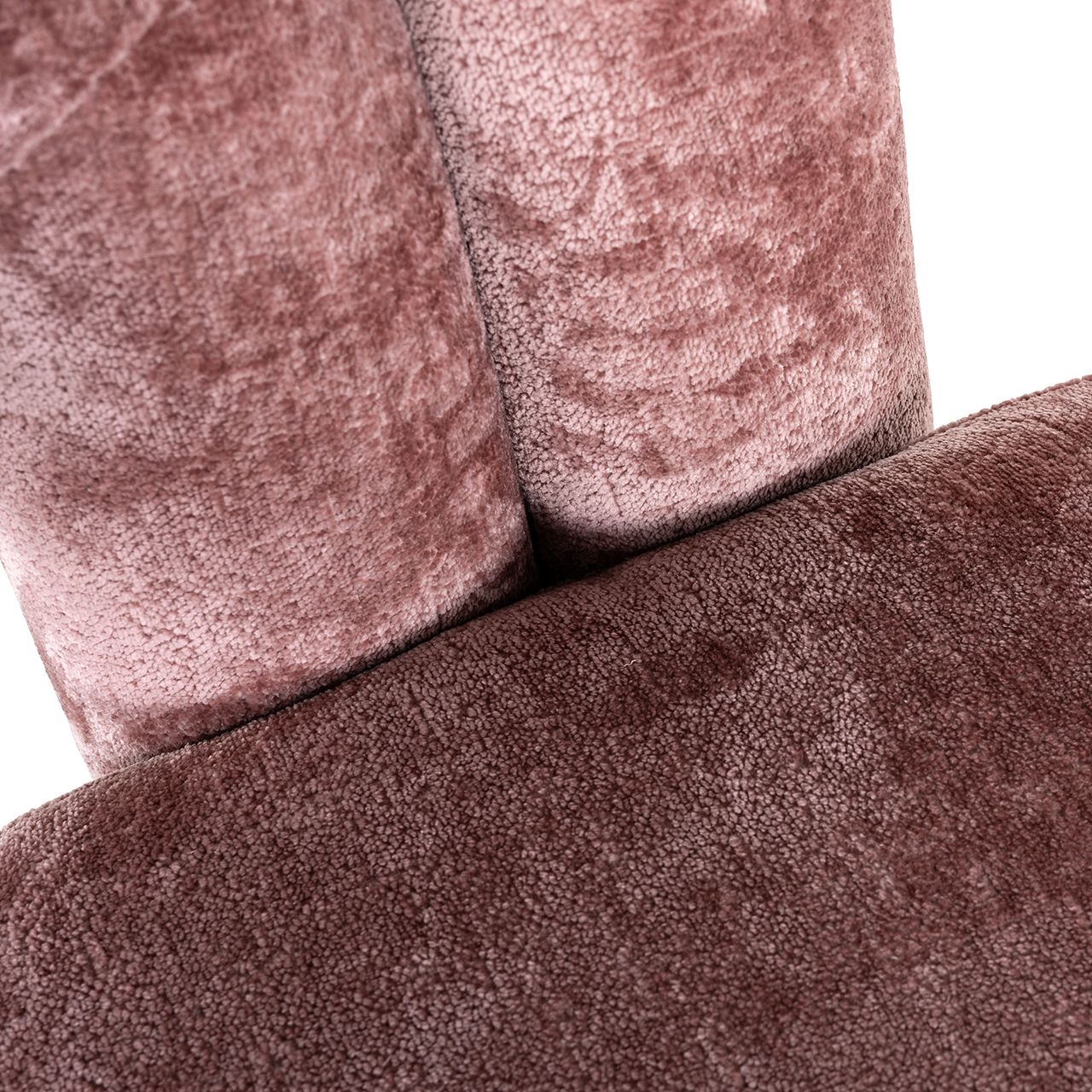 Fauteuil S4596 Rose Chenille Dana B85 x D77 x H67 cm
