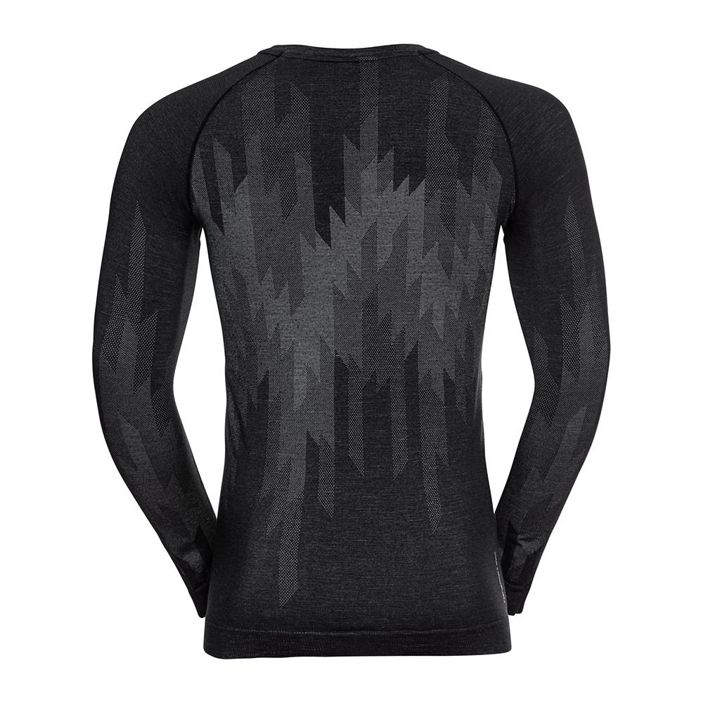 Odlo KINSHIP PW 200 - Sous-couche Homme black melange