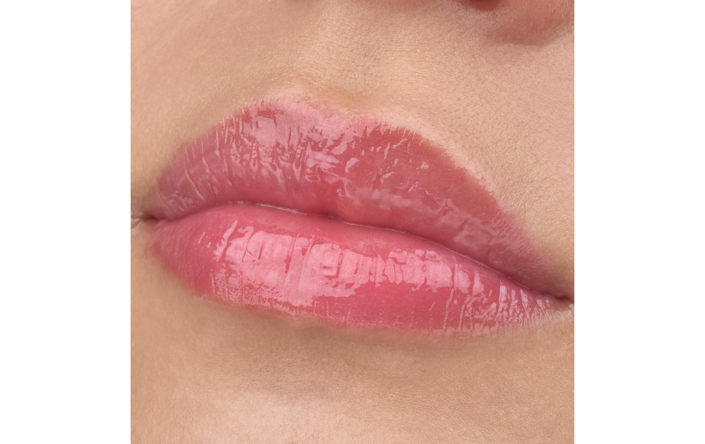 Lip Booster Juicy bomb shiny 102 Witty WatermelonLipgloss mit fruchtigem Duft und hochglänzendem Finish