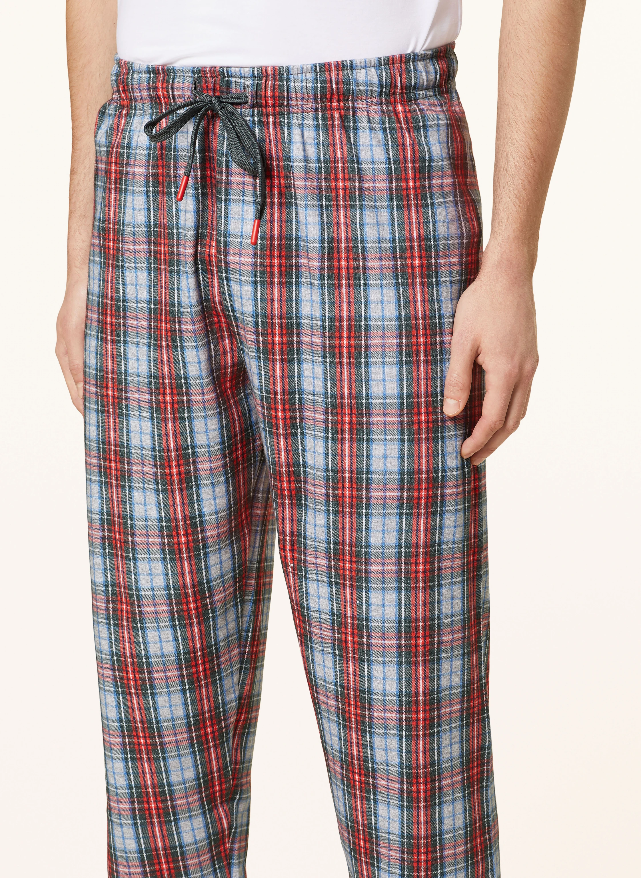 mey Schlafhose Serie CHECKERED PATTERN aus Flanell