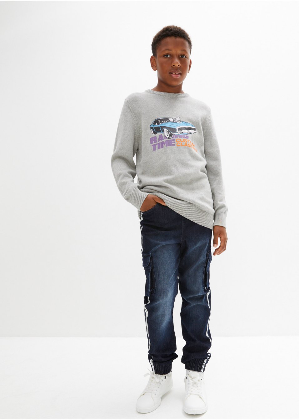 Pull en maille garçon