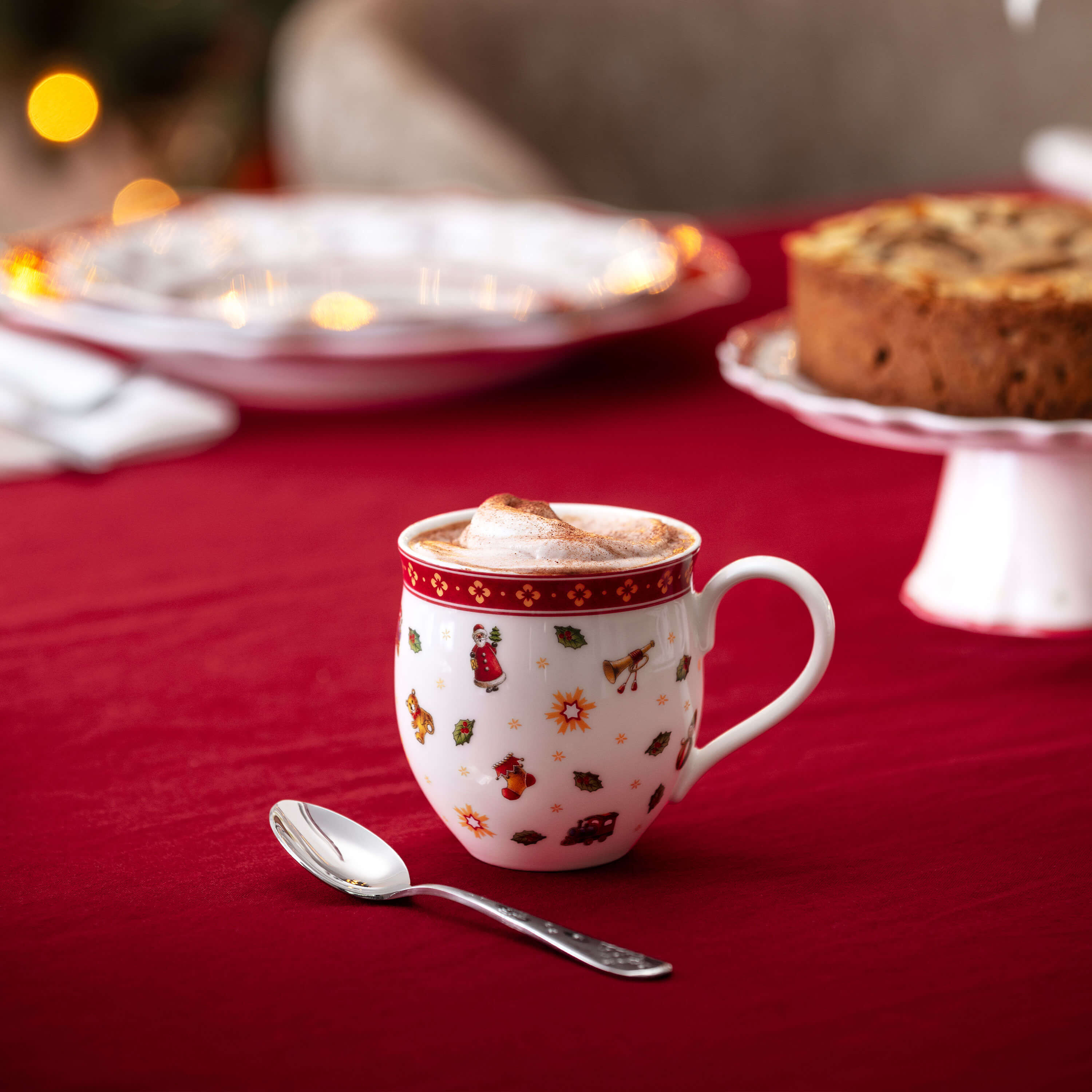 Toy's Delight Mug Multi-colored, 7.8 oz, Premium Porcelain