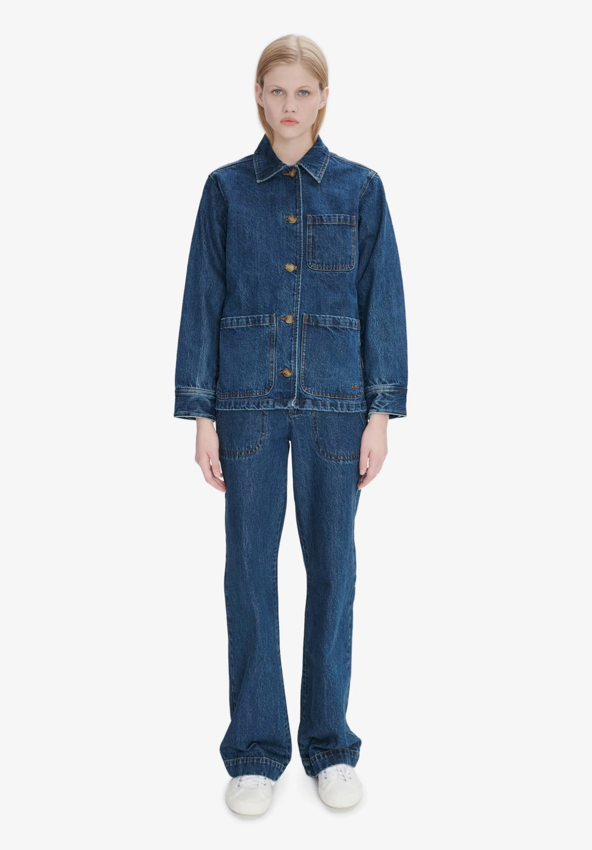 Veste Silvana Logo - Indigo delave