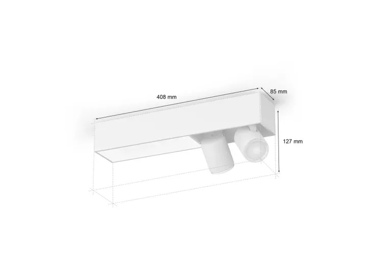 Philips Hue White And Color Ambiance Centris Loftlampe