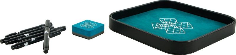 999 Games - Keer op Keer - Deluxe - Dobbelspel - Inclusief luxe dobbelbak en uitwisbare tableaus