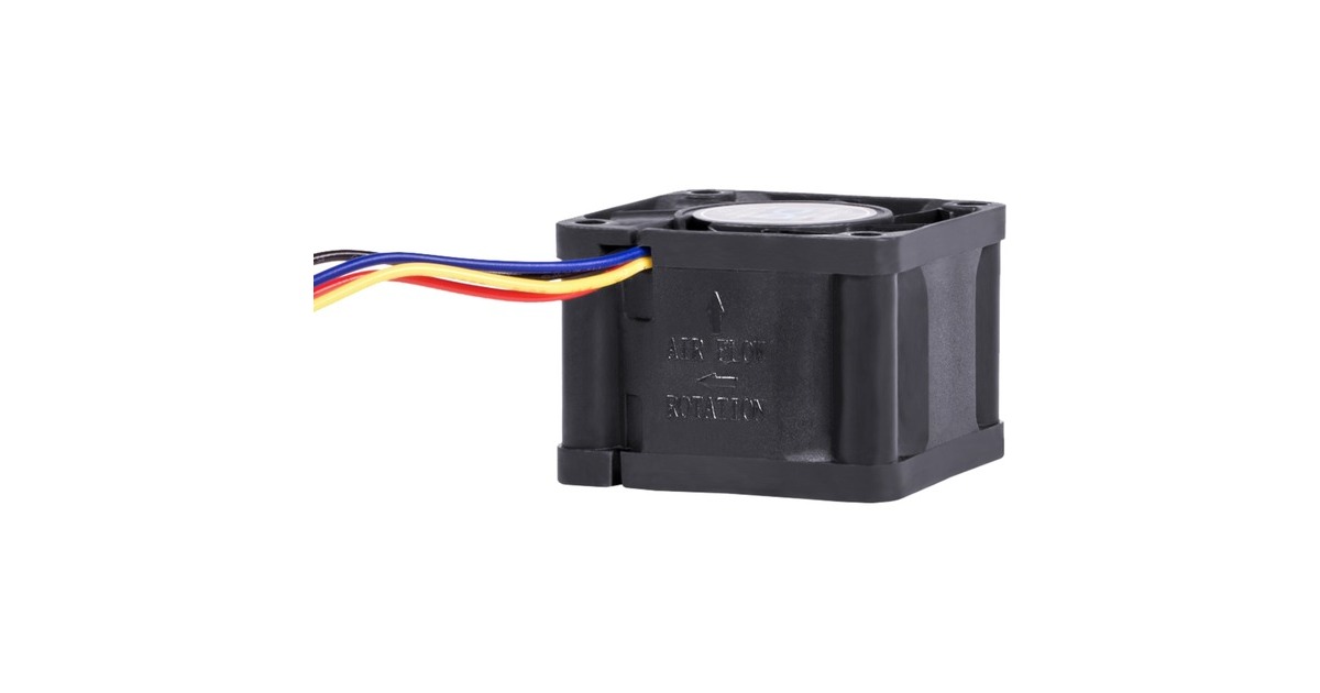 AlphacoolES 40mm 400-15,000rpm fan case fan  (Zwart, 40 x 40 x 28 mm, PWM)