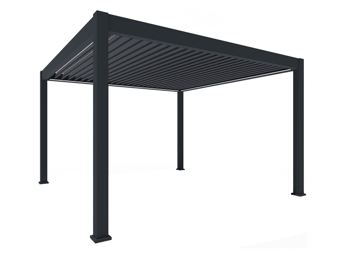 Orion Premium 360x400cm elektrische LED overkapping - antraciet