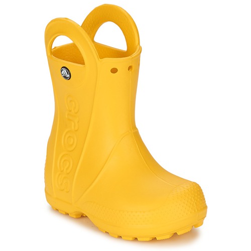 Crocs - HANDLE IT RAIN BOOT KIDS - Jaune