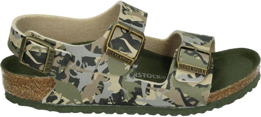 Birkenstock Milano Kinderslippers Small fit Khaki
