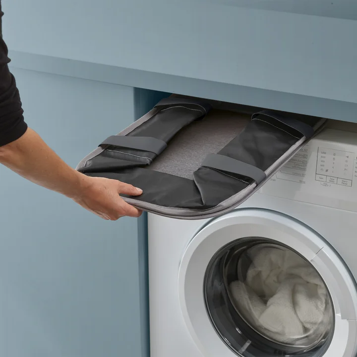 Joseph Joseph - Love your Laundry Set, Tota Trio 60 l & Hold-All Faltbarer Wäschekorb, grau