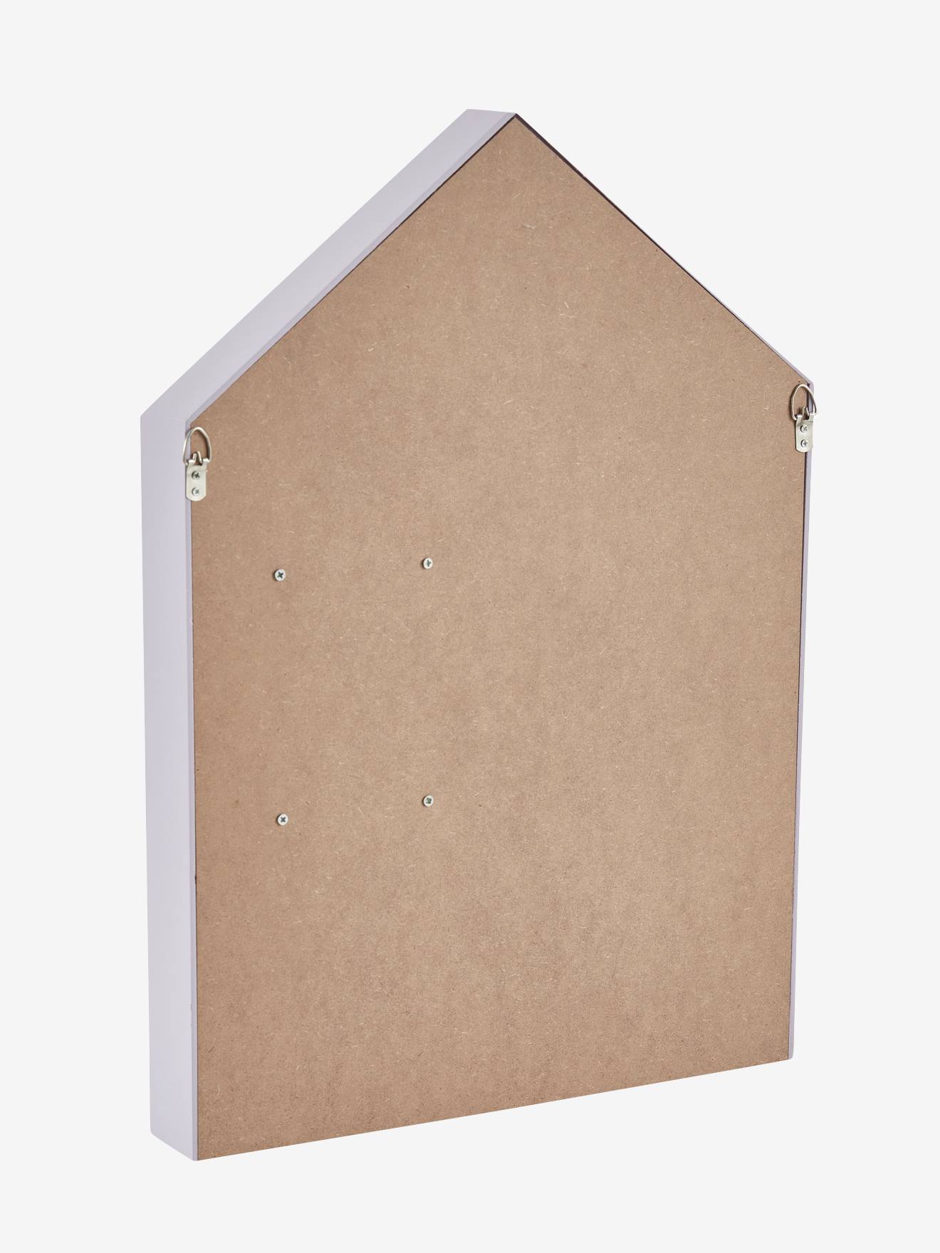 Suporte para joias, estampa de casa lilás claro