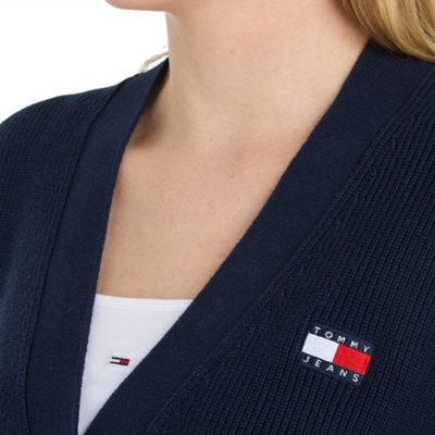 Gilet femme TjEssential Badge Cardigan TOMMY HILFIGER
