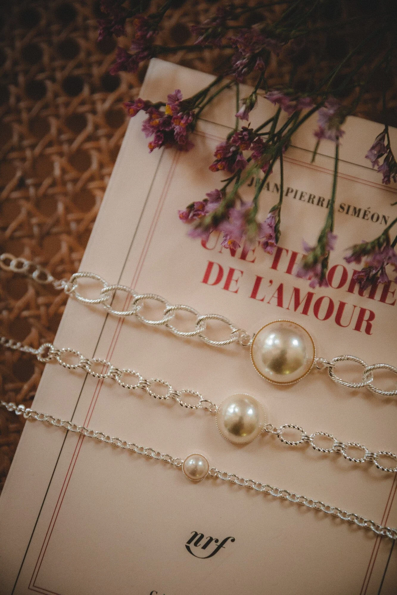 NÉLYA - Bracelet perleplaqué argent | Argent