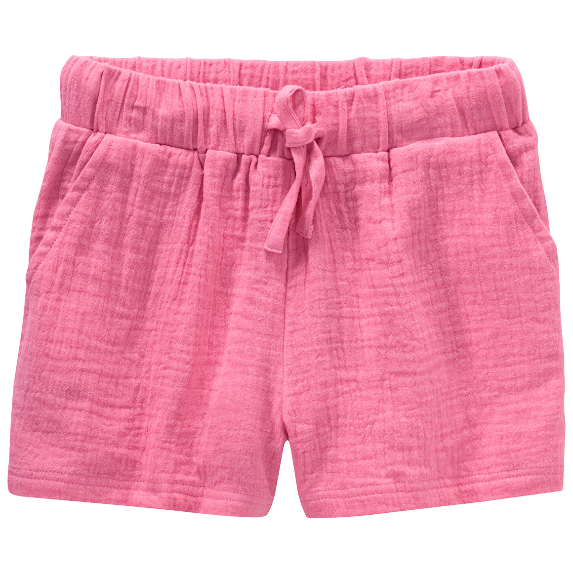 Jonas Nielsen Mädchen Musselin-Shorts aus Bio-Baumwolle hellpink