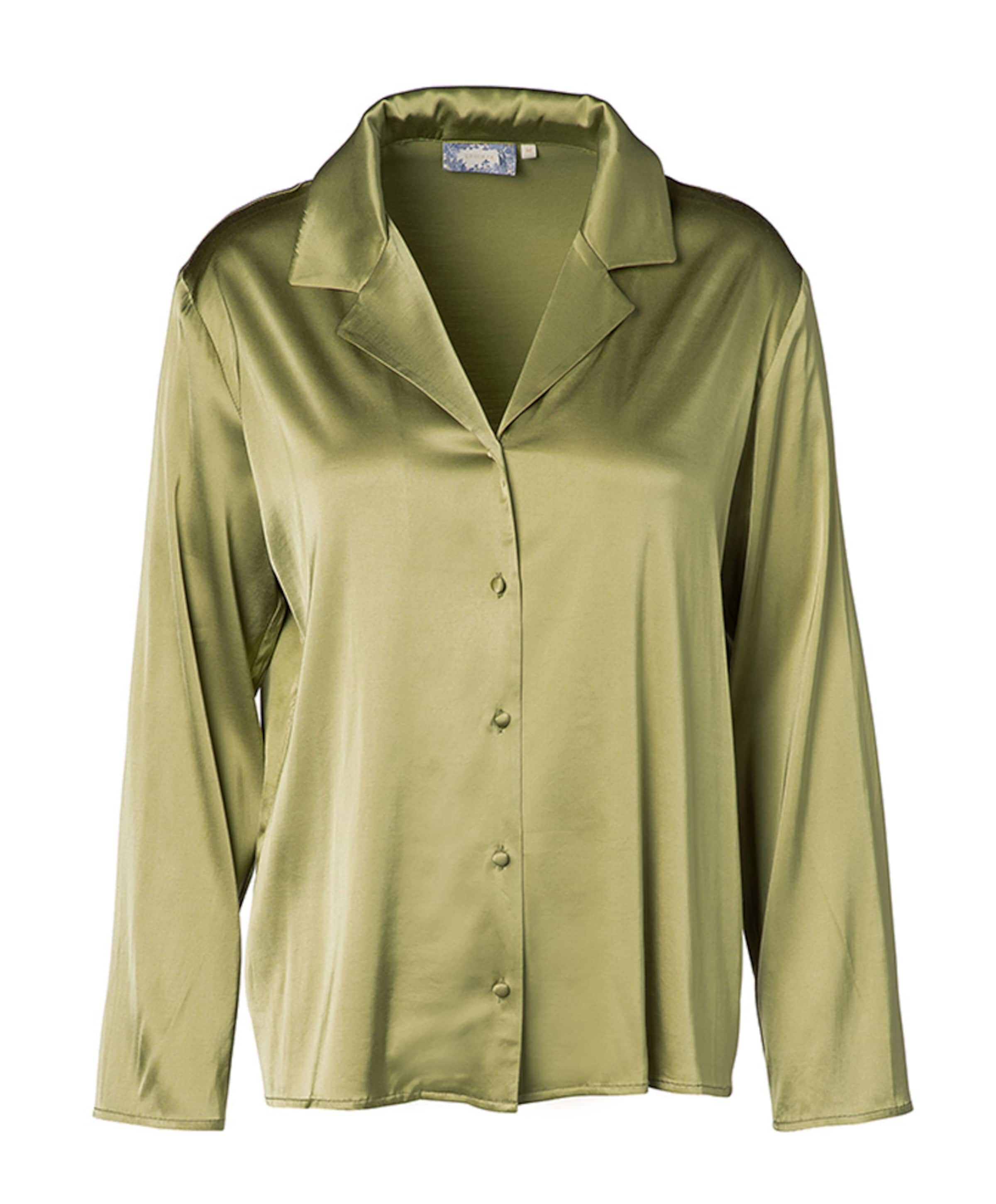 Essenza Dames pyjamatop groen