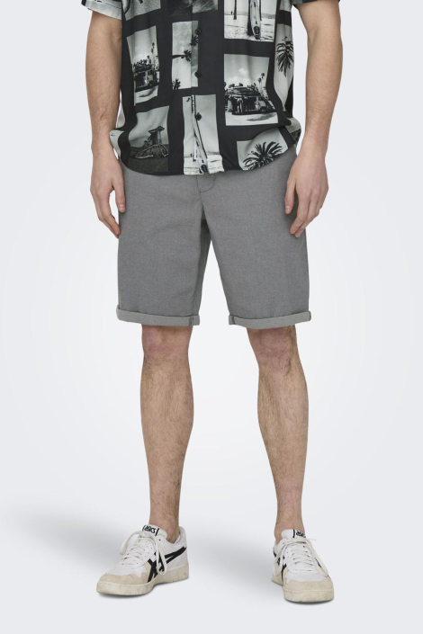 Only & Sons grijze heren korte broek