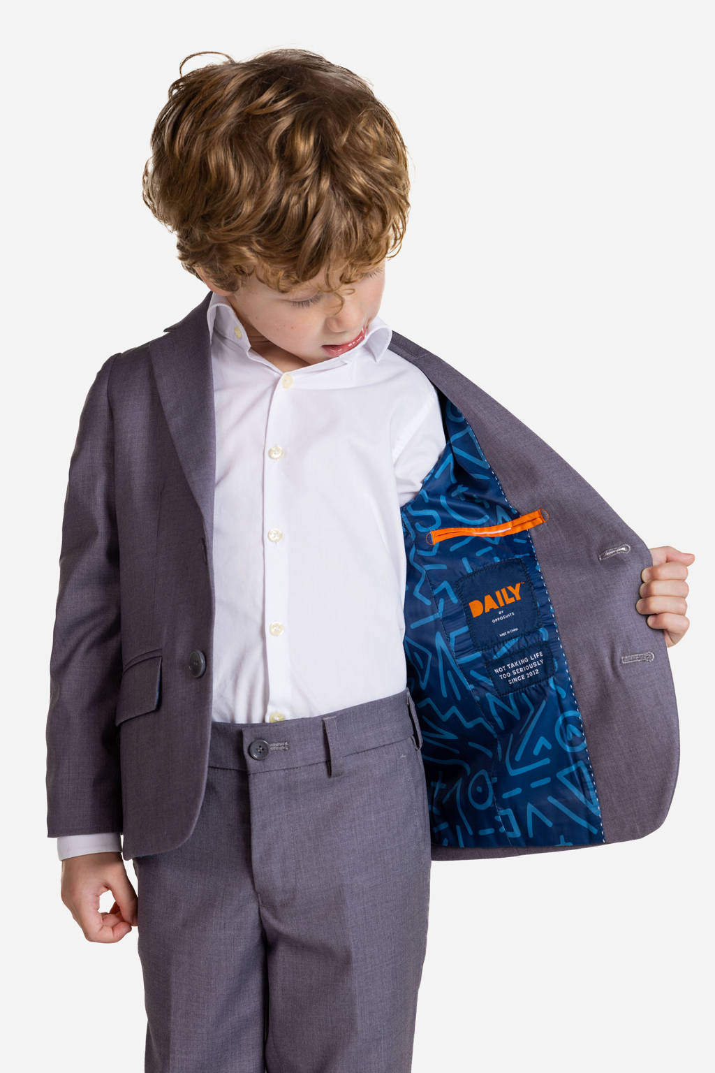 OppoSuits kostuum grijs