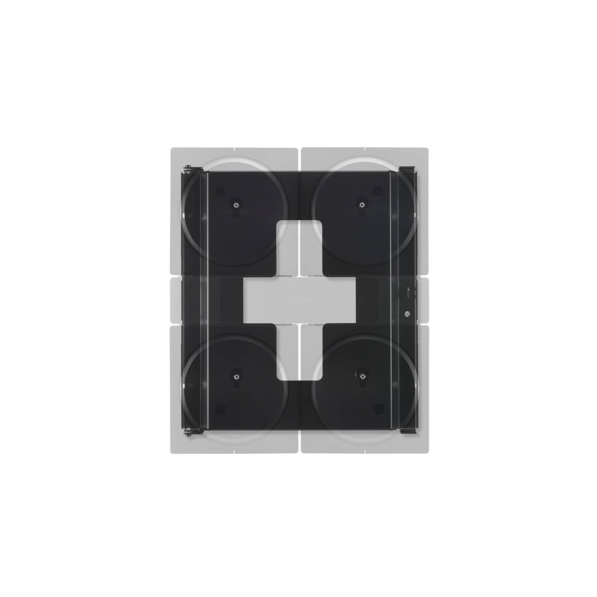 FLEXSON Veggfeste SONOS AMP 4x Svart