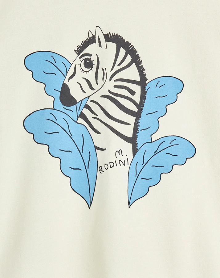 T-Shirt ZEBRAS in offwhite