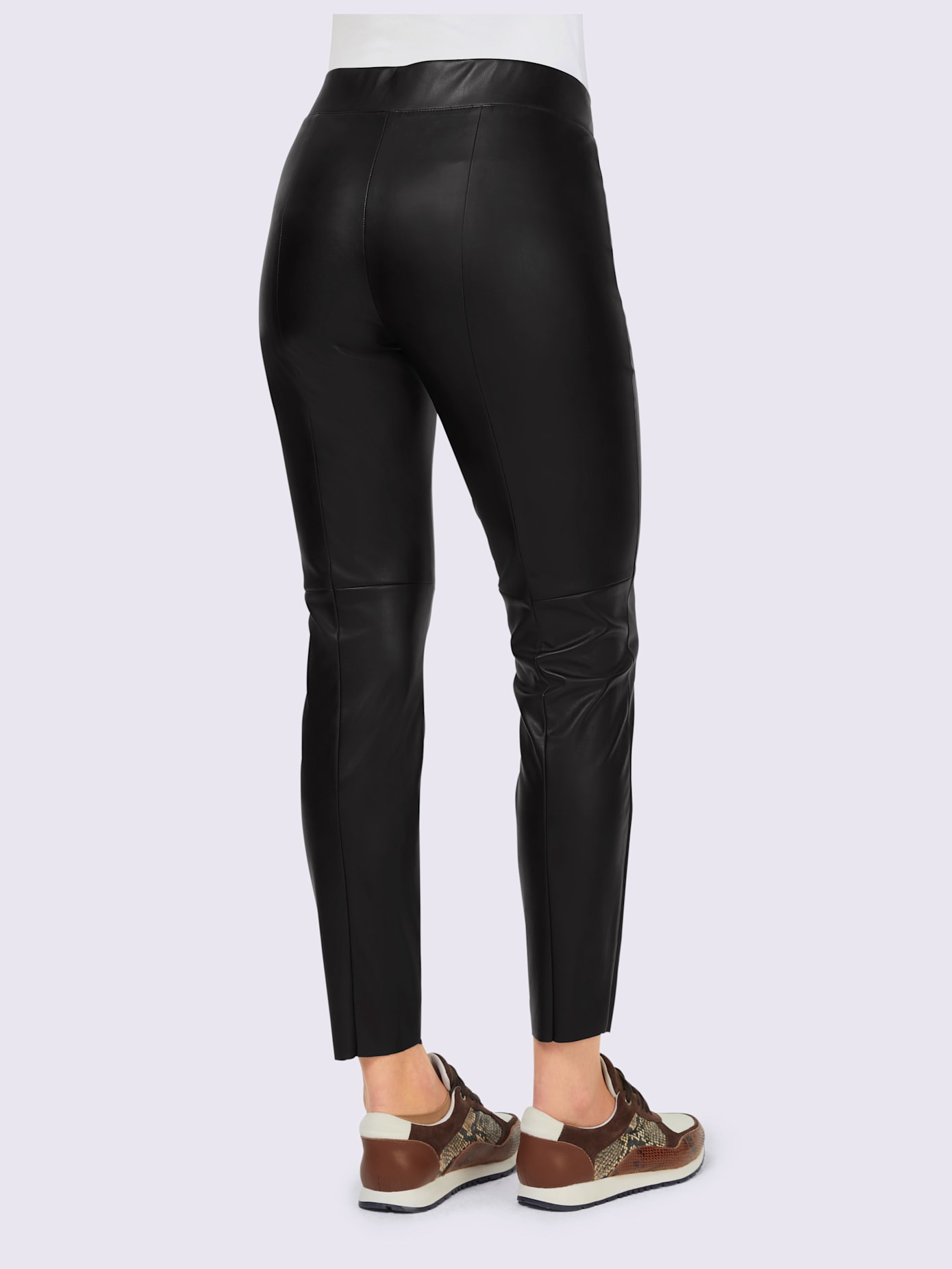 Leggings en imitation cuir imitation cuir souple