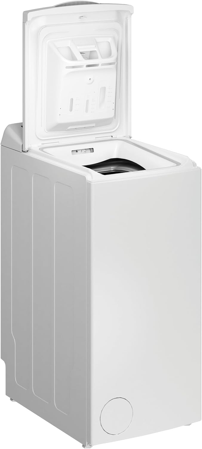 Bauknecht PWT LC55 DE Waschmaschine-Toplader/Turn&Go – wäscht mit nur einem Handgriff bei 30 °C in 45 Minuten/Rapid Wash–5 kurze Zyklen unter 59 Minuten/Extra Waschen–für hartnäckige Flecken