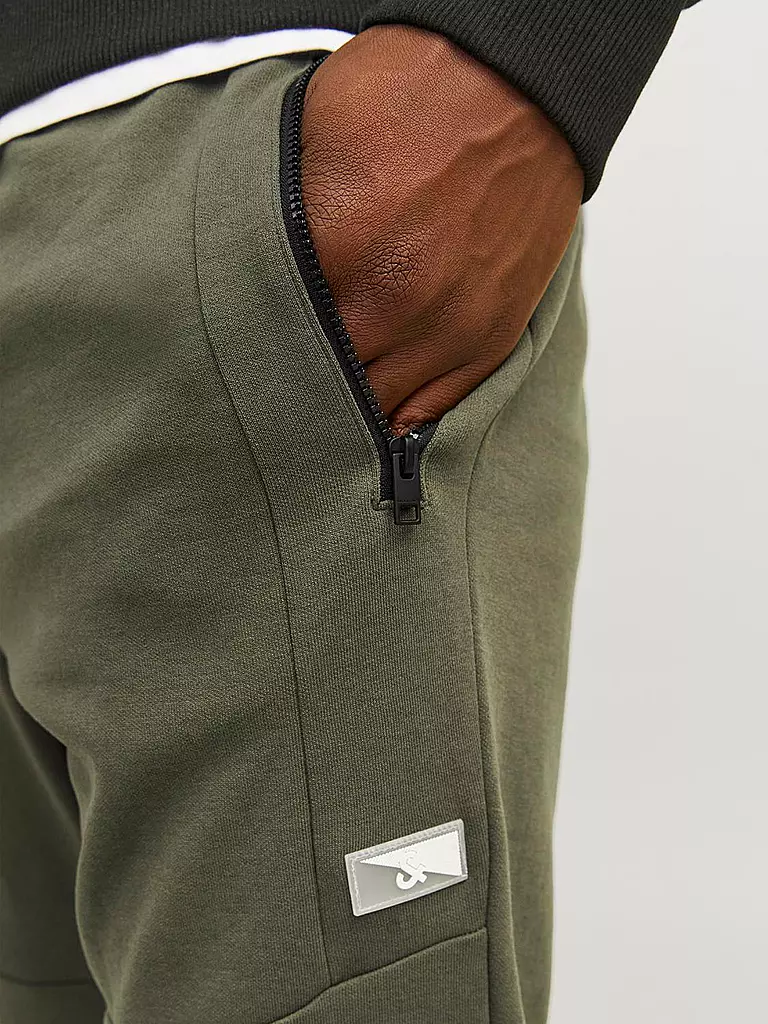 JACK & JONES Jogginghose JPSTWILL JJAIR olive