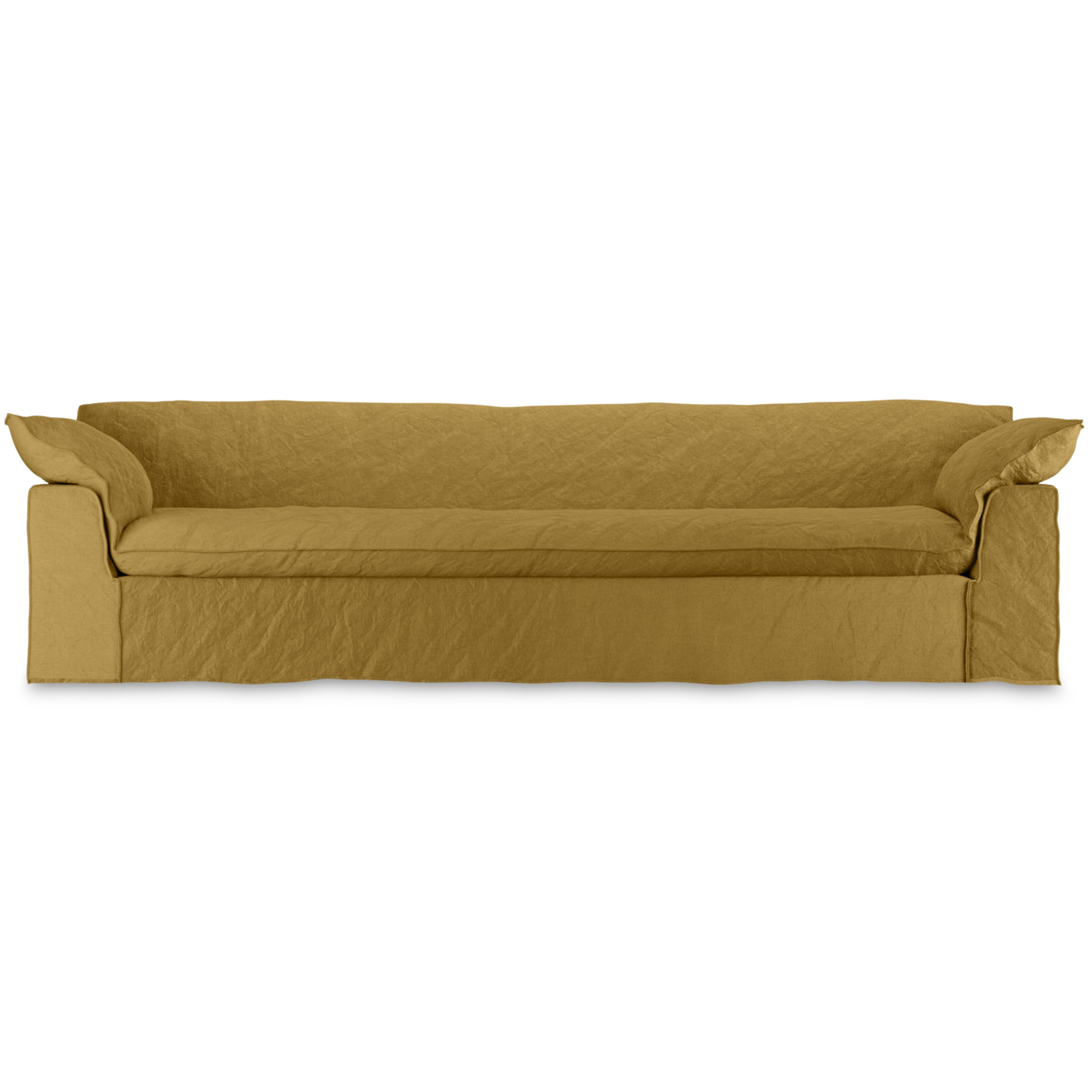 3-zitsbank Nomad linnen burnt ochre