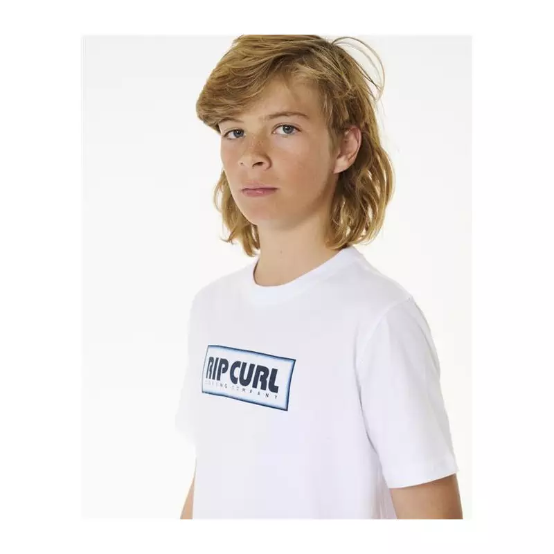Teeshirt junior RIPCURL Big Mumma Icon Tee-Boy Optical White