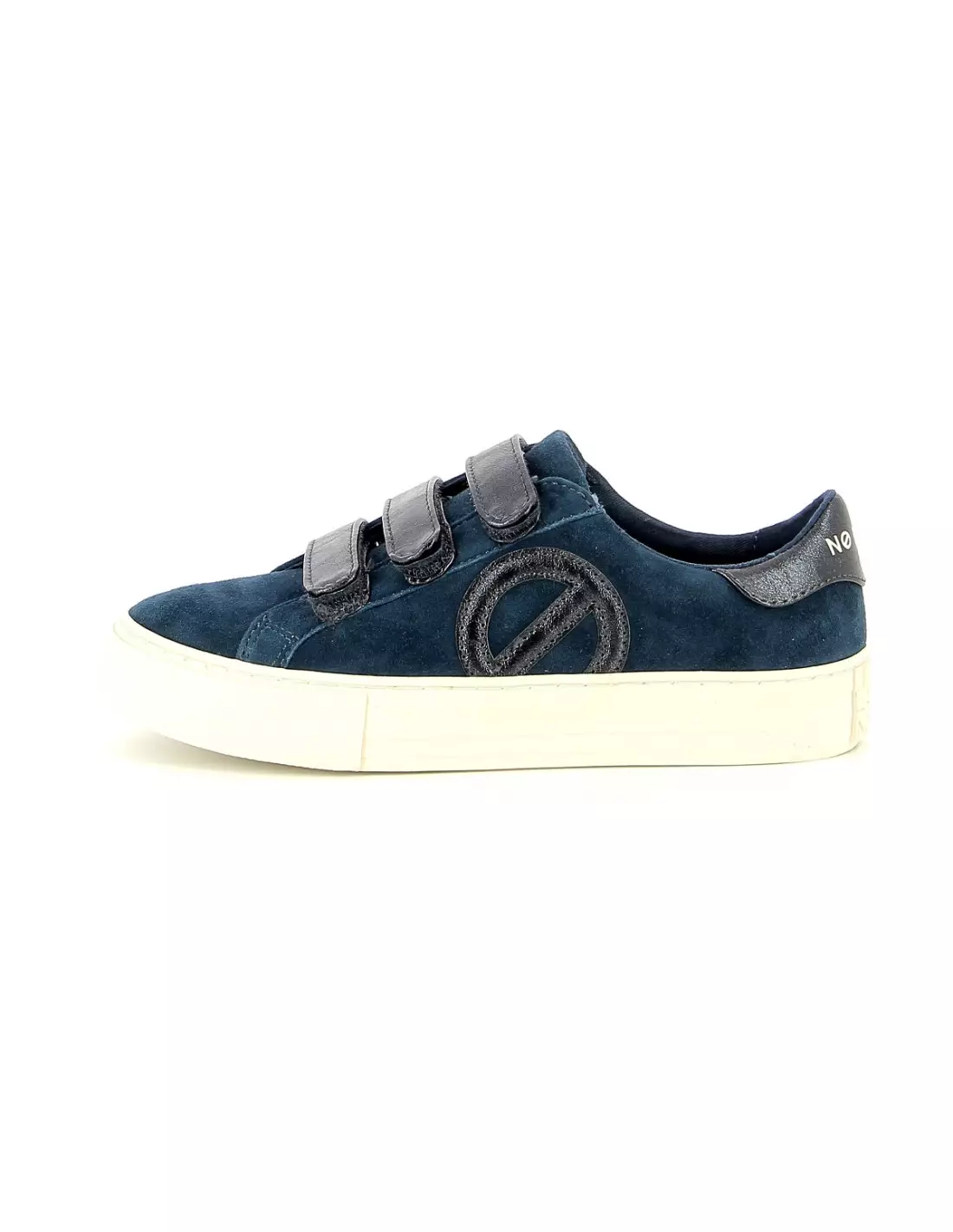 NO NAME ARCADE STRAPS SIDE SUEDE - Baskets Petrolenavy
