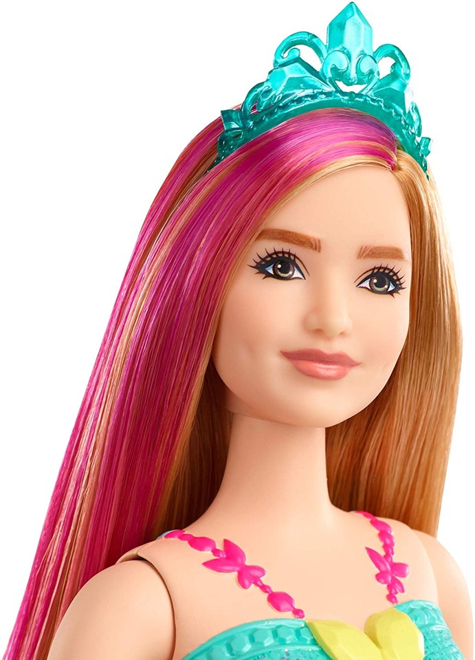 Barbie - Dreamtopia Prinsesse Dukke - Blå Tiara (GJK16)