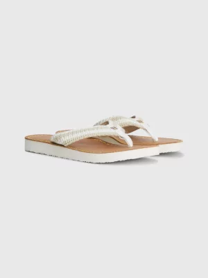 Chinelo de crochê