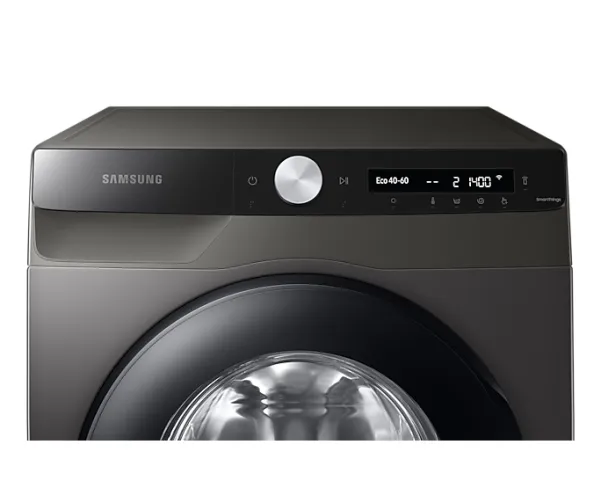 Samsung WW5300T WW80T534AAX - Vaskemaskine - Wi-Fi - bredde: 60 cm - dybde: 55 cm - højde: 85 cm - frontbetjening - 61 liter - 8 kg - 1400 rpm - sort/inox