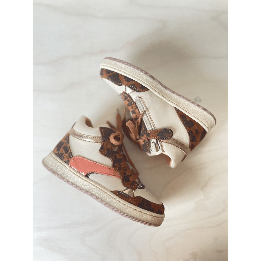 Romagnoli - Sneaker Mid - Texano Latte Leo