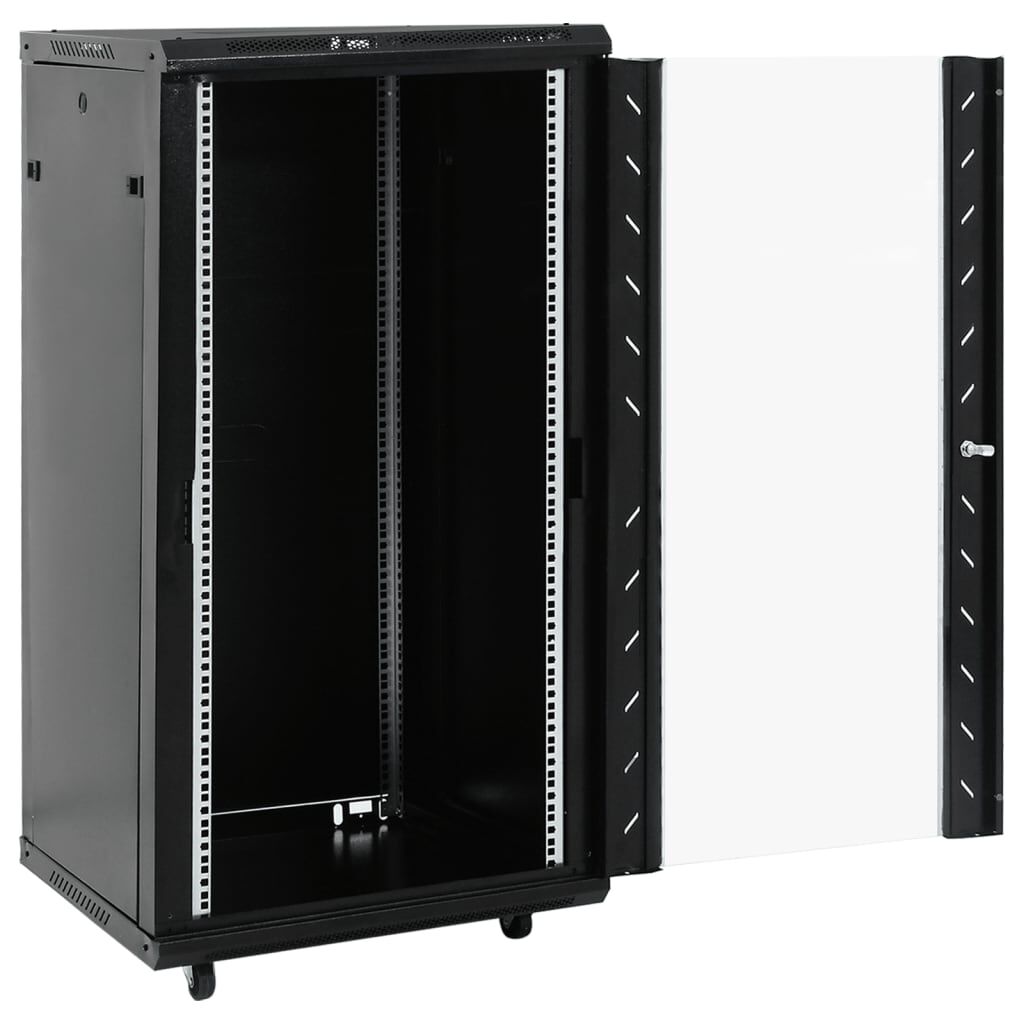 vidaXL Serverkast met wielen, 22U, 19\