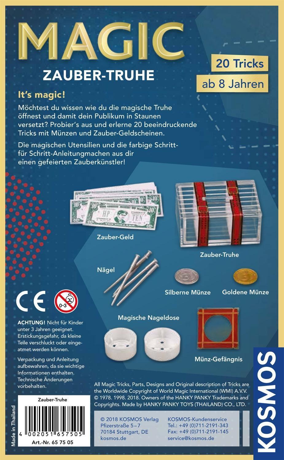 Mitbring-Experimentierkasten – Zauber-Truhe