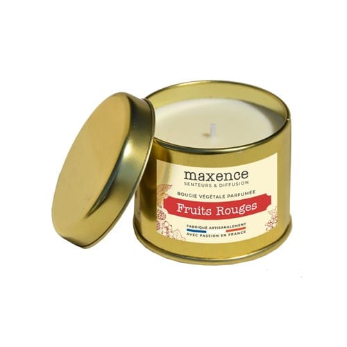 Bougie parfumée - fruits rouges