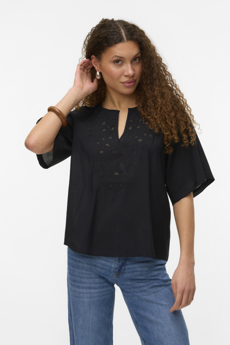Vero Moda zwarte dames blouse