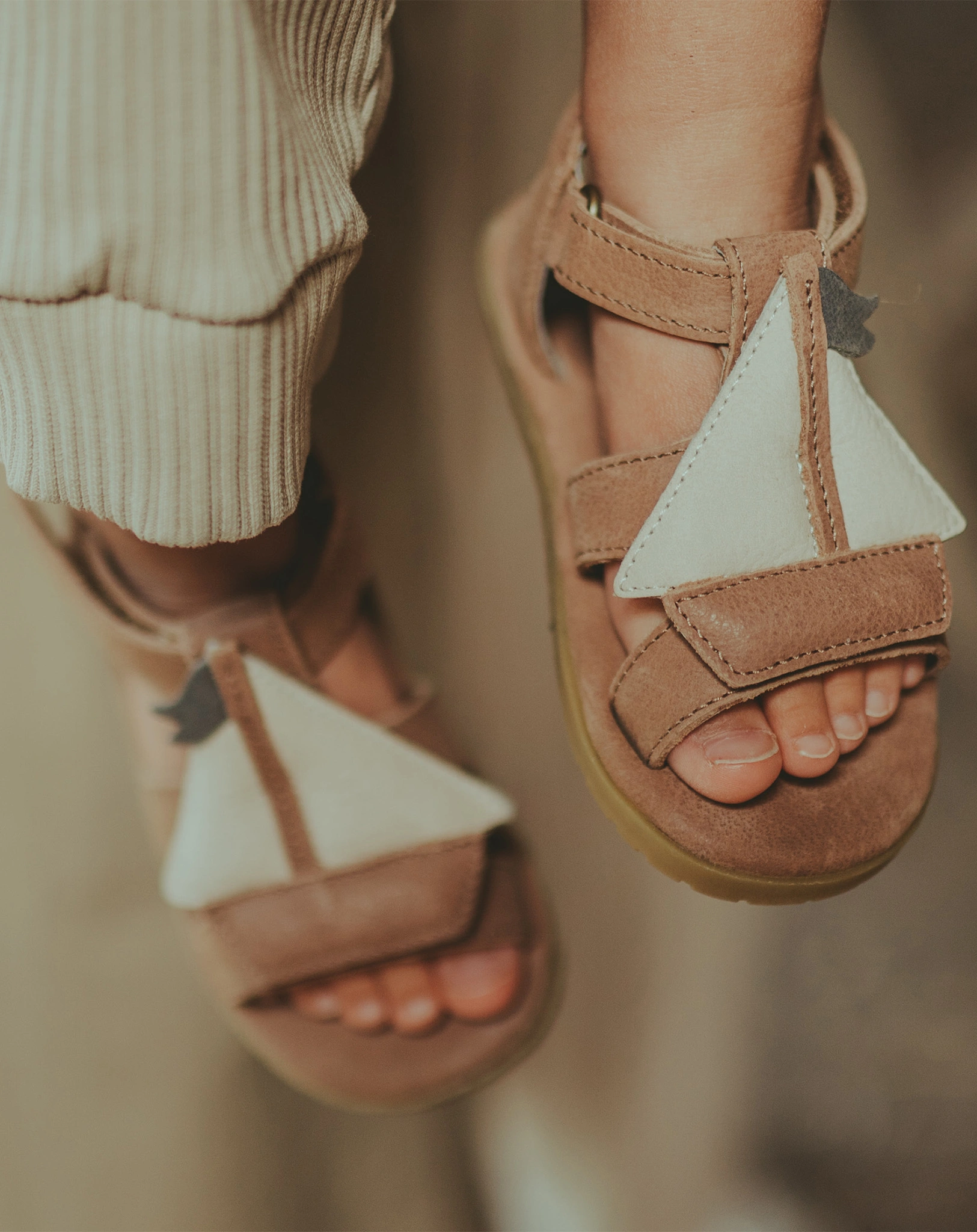 Klett-Sandalen MATTIA - BOAT in hazelnut