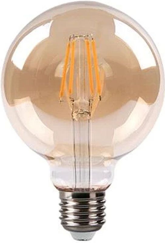 LED Filament lamp 6W | G95 | 3-step Dimbaar | E27 | 2700K - Warm wit