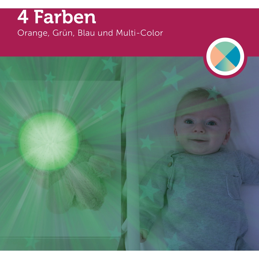 ZAZU Sternenprojektor Ruby der Hase mit beruhigenden Sounds