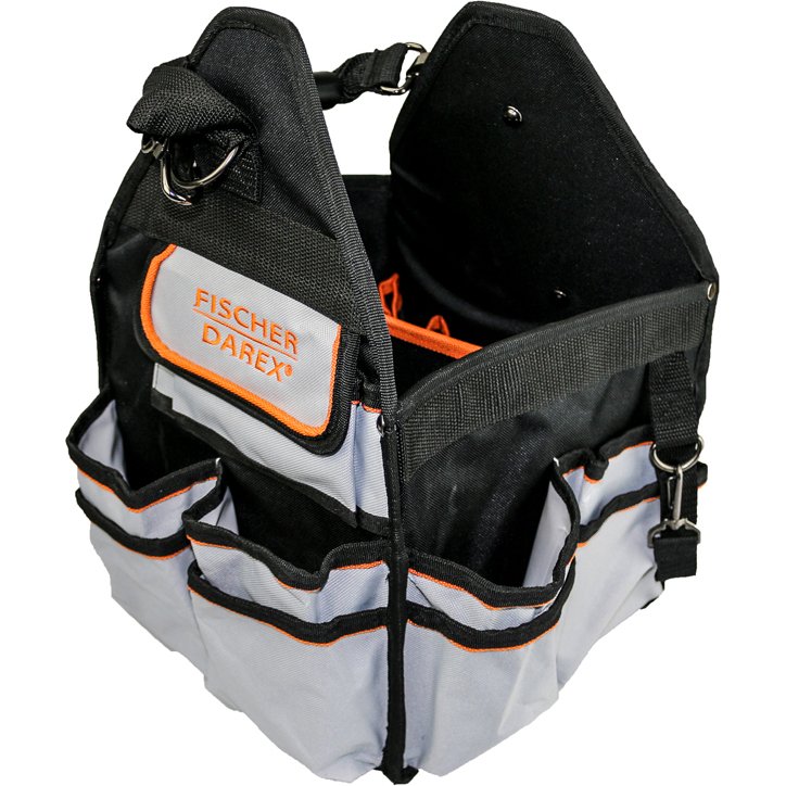 Sacoche à outils textile 11l Fischer Darex - 19 x 19 x 39cm