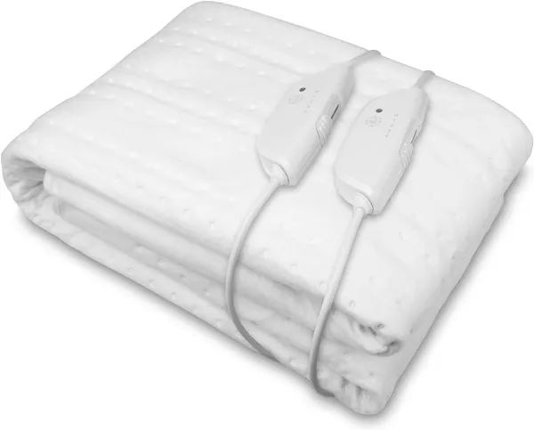 Medisana HU 676 Elektrisk tæppe 200 W Hvid, Elektrisk lagen(1500 mm, 1600 mm, 2,4 kg, Oeko-Tex 100)