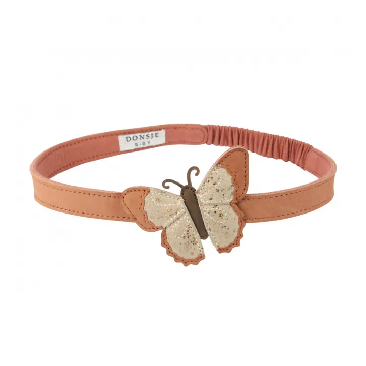 Donsje Bandeau Zaza Papillons | Camel