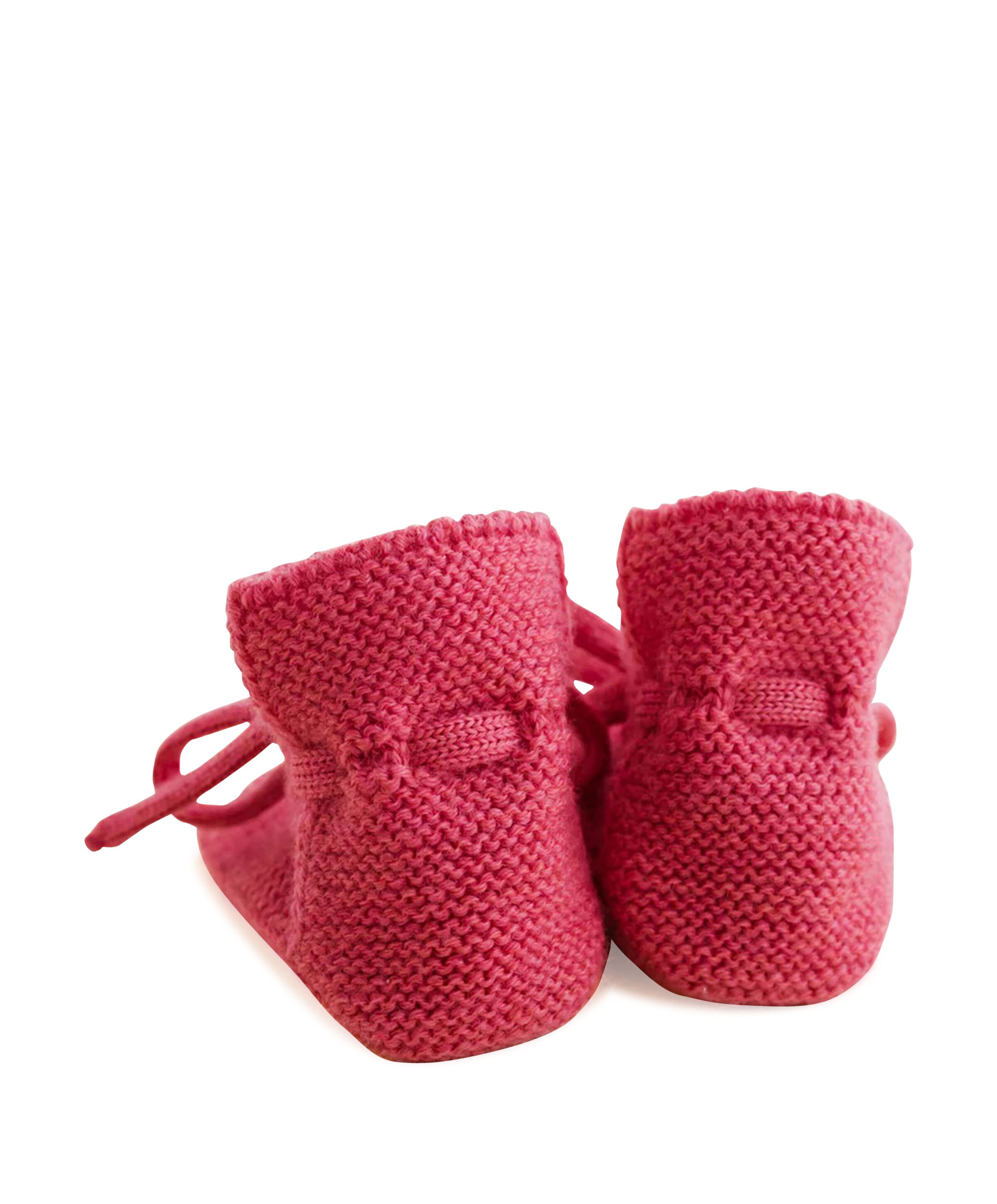 Hvid Uniseks babyslofjes  roze