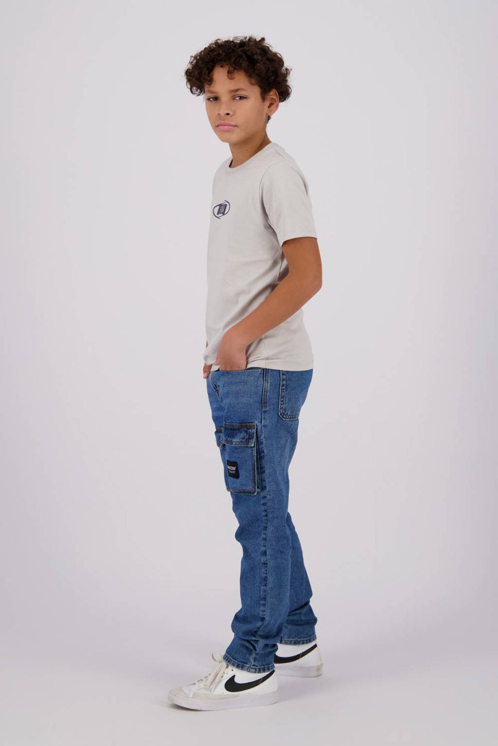 Raizzed straight leg jeans Denver cargo vintage blue