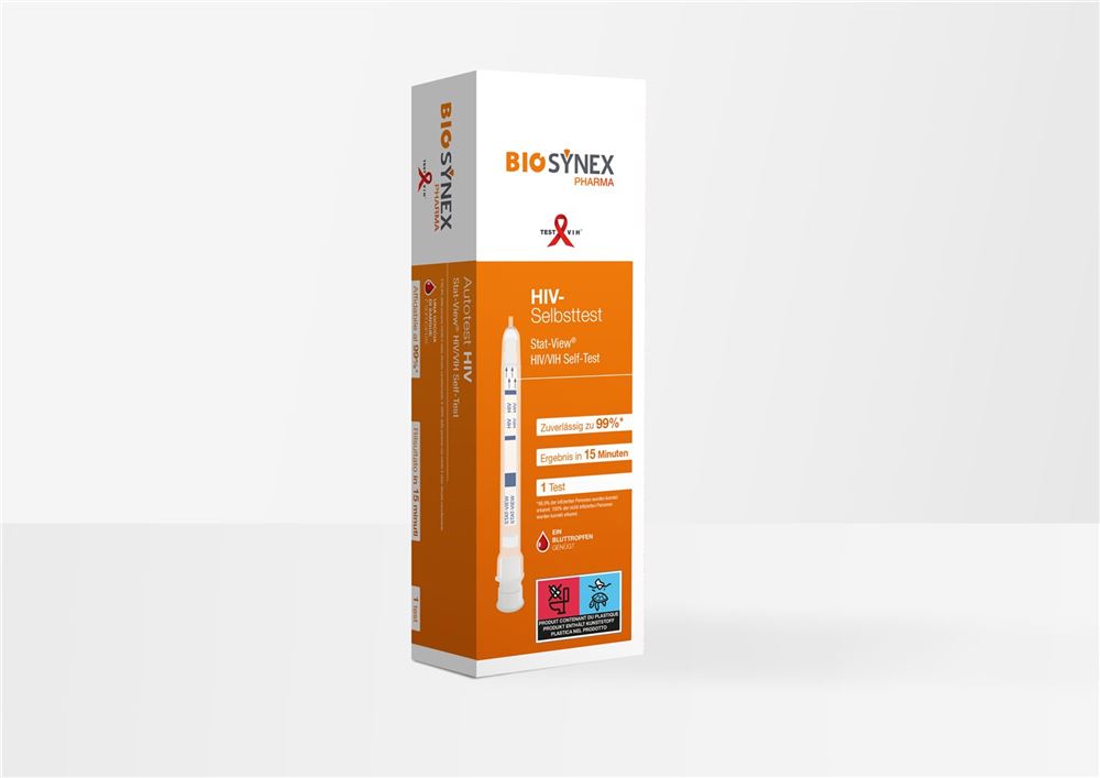 BIOSYNEX HIV Selbsttest Stat-View 1 Stk
