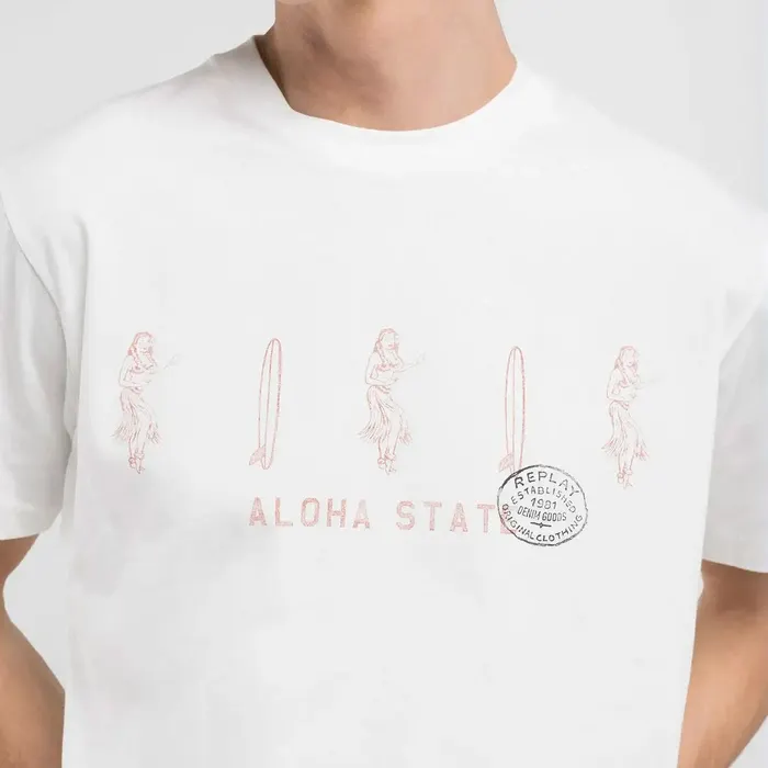 Replay Aloha State Shirt Heren