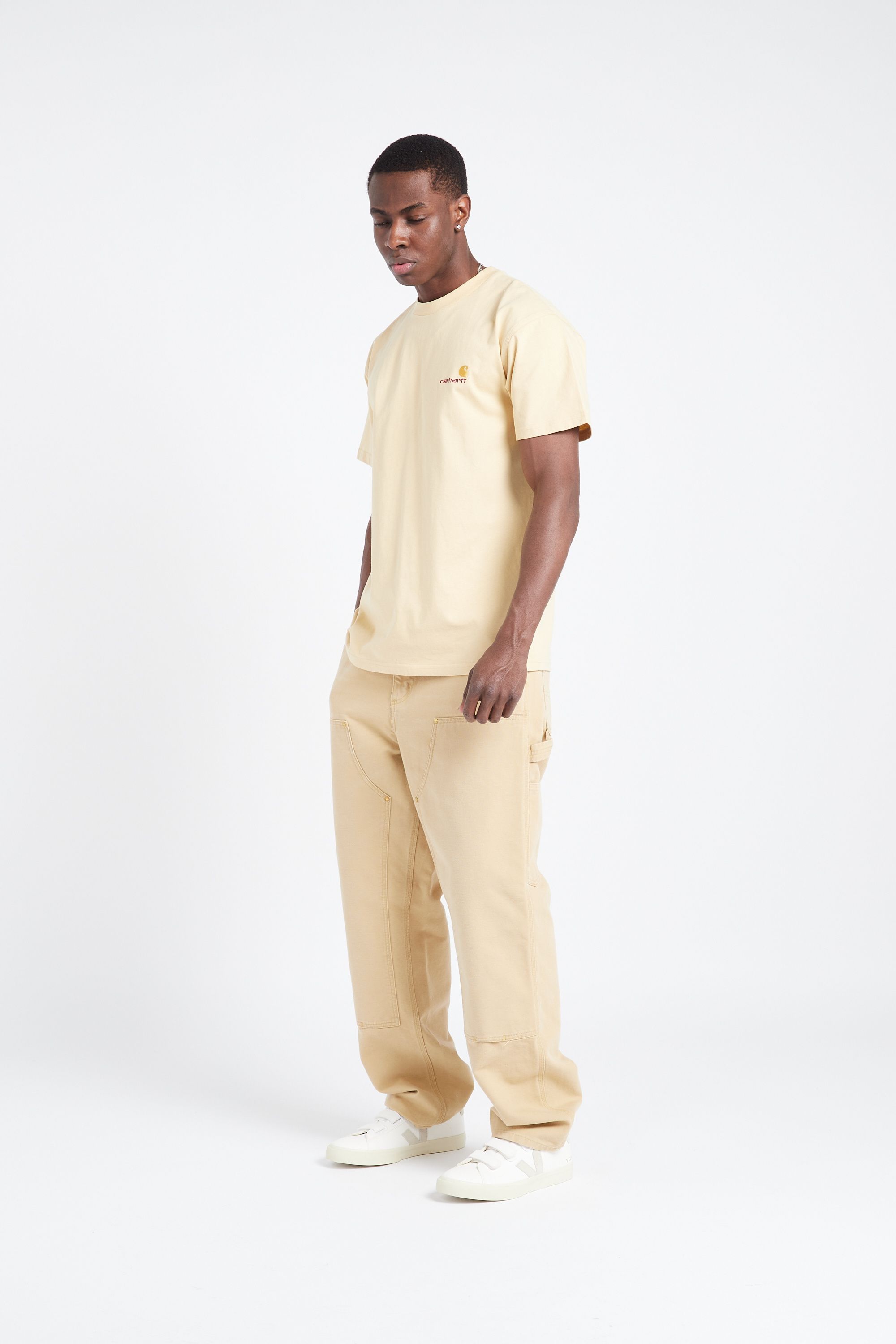 CARHARTT WIP Pantalon Double Knee Pant Beige